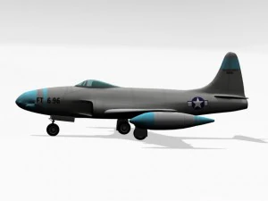 p80 shooting star 3D Model