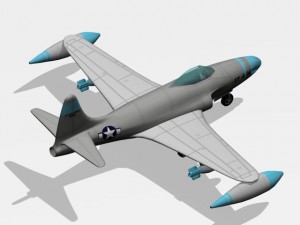 p80 shooting star 3D 模型