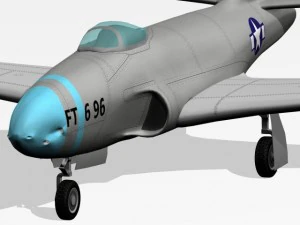 p80 shooting star 3D Model