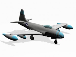 p80 shooting star 3D 模型