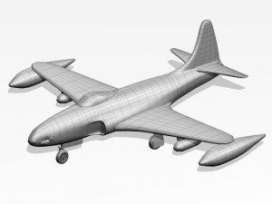 p80 shooting star 3D 模型