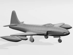 p80 shooting star 3D Model