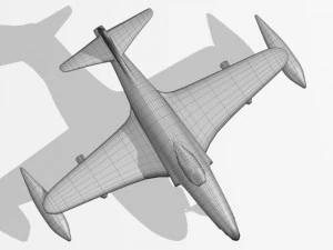 p80 shooting star 3D Model