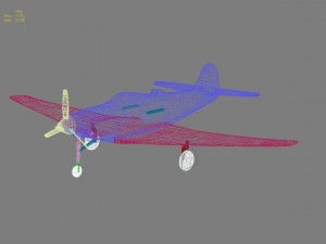 bell p39 airacobra 3Dモデル
