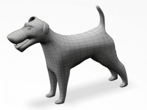 fox terrier 3Dモデル