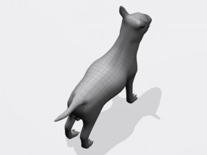 bull terrier 3Dモデル