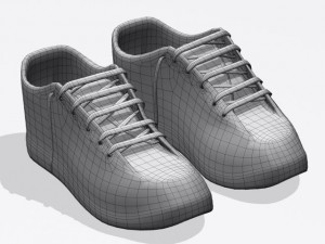 dunlop shoes 3Dモデル
