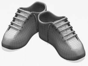 dunlop shoes 3Dモデル