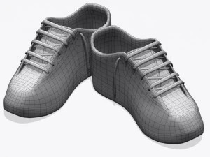 dunlop shoes 3D Model