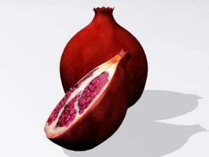 melograno Modello 3D