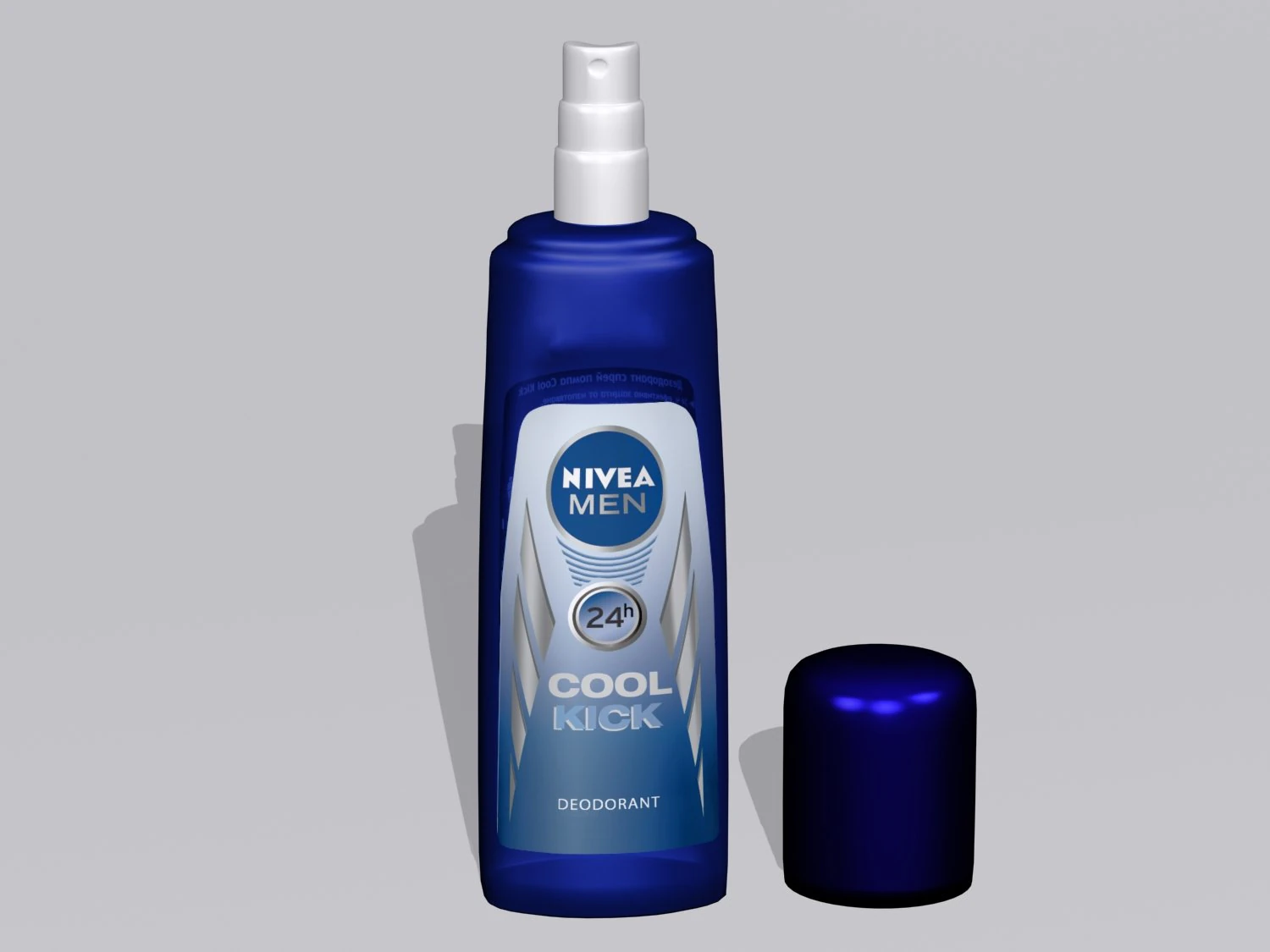 nivea deo 3D Model .c4d .max .obj .3ds .fbx .stl .blend 