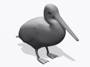 pelican 3D Model