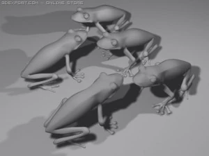 poison frog 3D Model