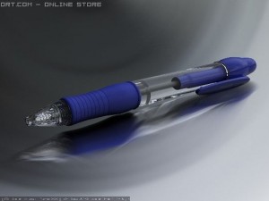 pen Modello 3D