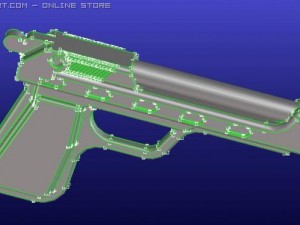 glock 3D 模型