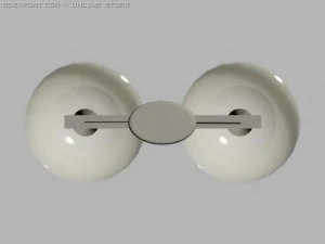 pendulum lamp 0 3D Model