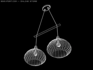 pendulum lamp 0 3D Model