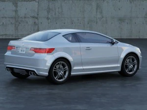 acura coupe concept a1 3D Model