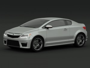 acura coupe concept a1 3D Model