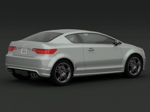 acura coupe concept a1 3D Model