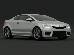 acura coupe concept a1 3D Model