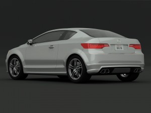 acura coupe concept a1 3D Model
