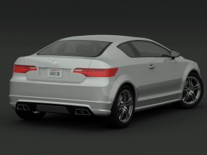acura coupe concept a1 3D Model