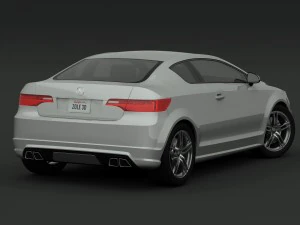 acura coupe concept a1 3D Model