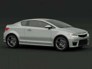 acura coupe concept a1 3D Model