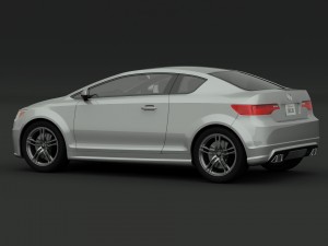 acura coupe concept a1 3D Model