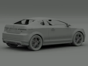 acura coupe concept a1 3D Model