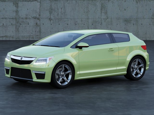 acura sportback concept a1 Modèle 3D .c4d .max .obj .3ds .fbx .stl .blend 