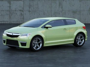 conceito acura sportback a1 Modelo 3D