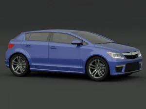 acura hatchback concept a1 3D Model