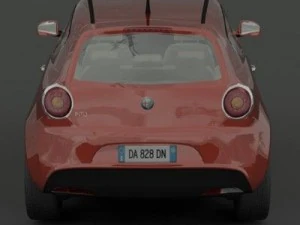 alfaromeo mito 2008 3D Model