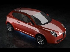 alfaromeo mito 2008 Modelo 3D