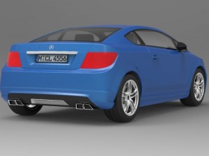 acura city car concept 3D 模型