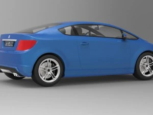 acura city car concept 3D Model