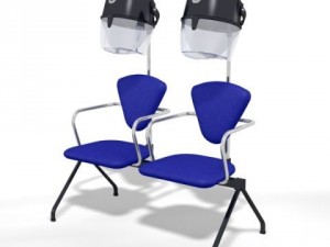 hair dryer chair 3D Model