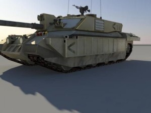 challenger2 Model 3D