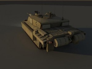 challenger2 3D Model
