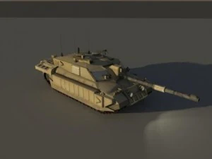 challenger2 3D Model