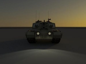 challenger2 3D Model