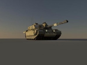 challenger2 3D Model