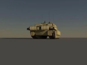 challenger2 3D Model