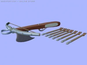 arbaletto Modello 3D