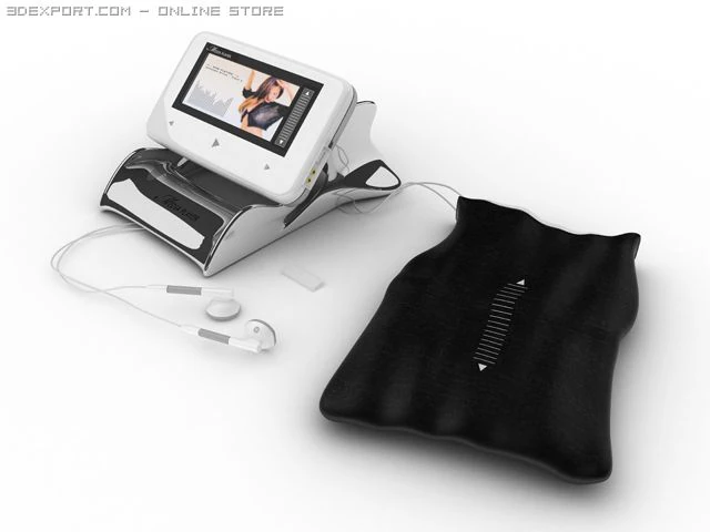 portable media player 3D Model .c4d .max .obj .3ds .fbx .stl .blend
