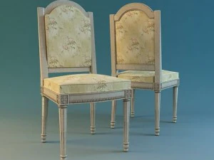 stul franchesco Model 3D