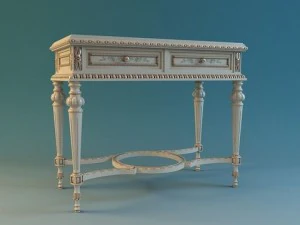 meja franchesco Model 3D