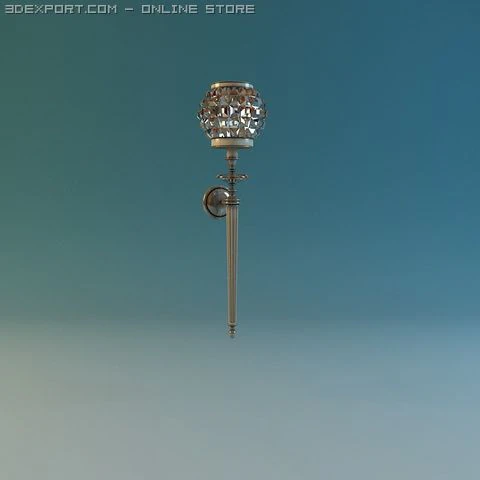 lampada francesco Modello 3D .c4d .max .obj .3ds .fbx .stl .blend 